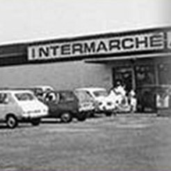 Illustration façade Intermarché 1973